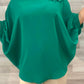Green Women Shirt With Shoulder Roze