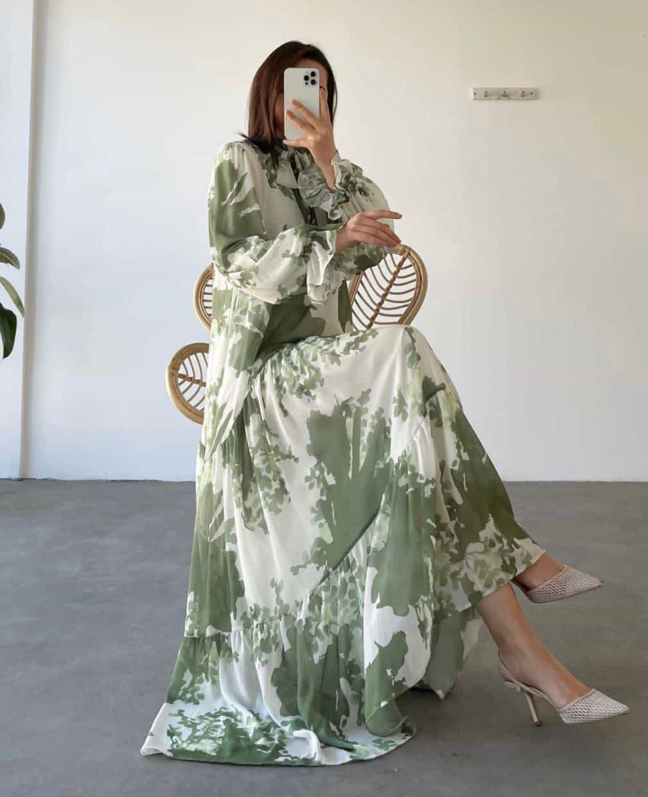 Vardo Green Elegent Dress