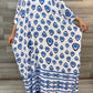 Dress with blue eye Pattern