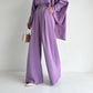 Elegent Purple Double Suit
