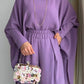 Elegent Purple Double Suit
