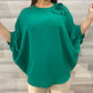 Green Women Shirt With Shoulder Roze