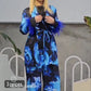 Blue and  Black Suit