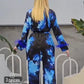 Blue and  Black Suit