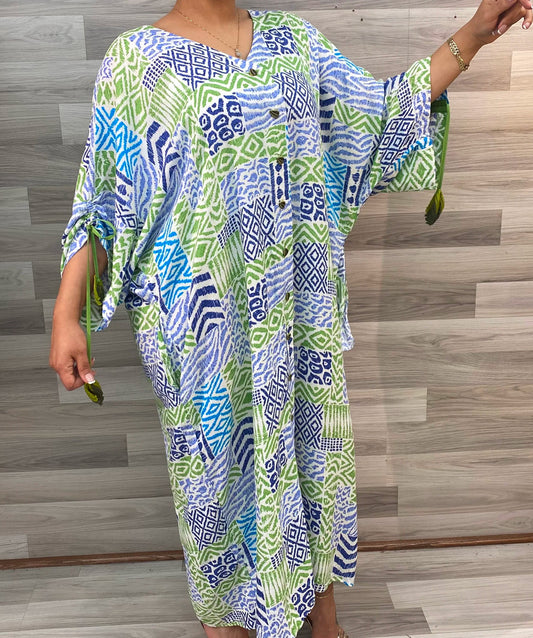 Elina Green Dress