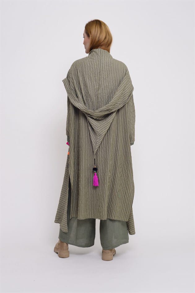 Witch Hooded Tasseled Boho Cap