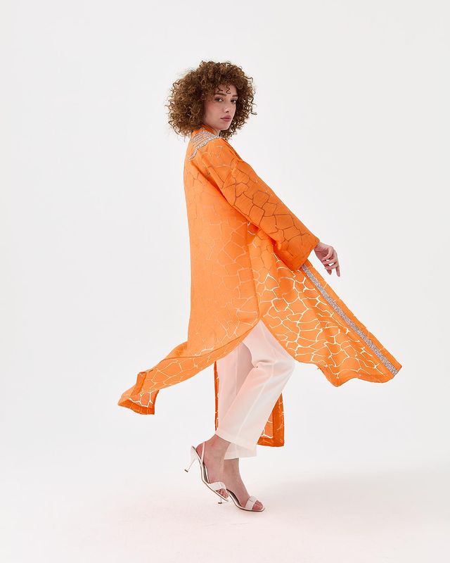 Sela Orange Abaya