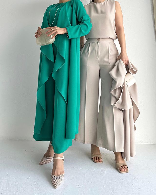 3 Peices Fiorela Green Suit