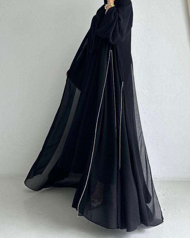 Black Lili Abaya 1 peice