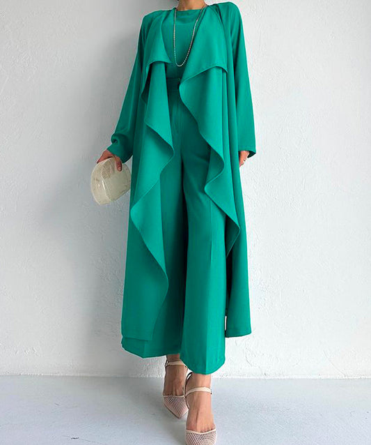 3 Peices Fiorela Green Suit