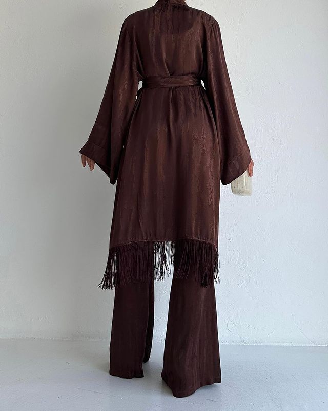 Brown Modest Suit